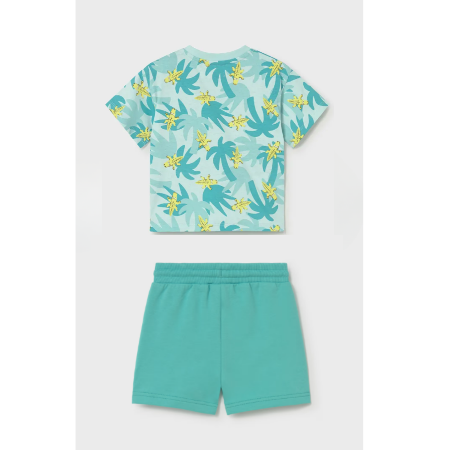 Mayoral - Turquoise Cotton Set