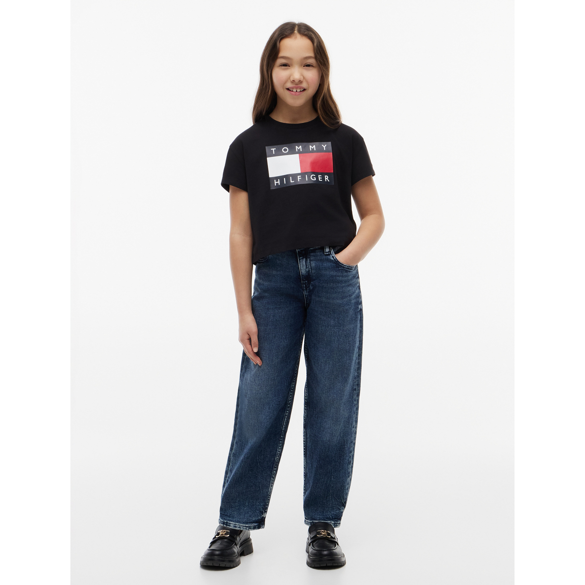 Tommy Hilfiger - Back Flag Girls Jeans
