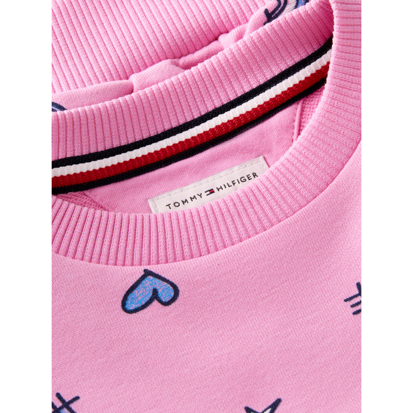 Tommy Hilfiger - Pink Cotton TH Sweatshirt
