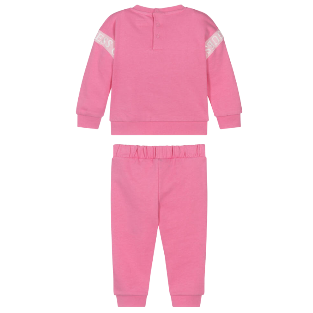 Guess - Cotton Tracksuit with Logo Tape Trims