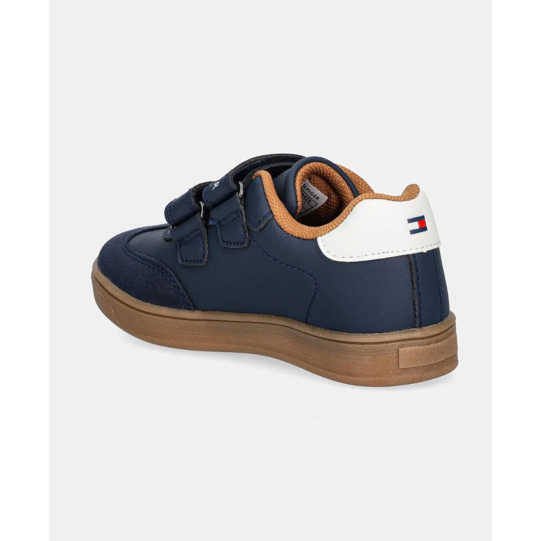 Tommy Hilfiger - Blue Low Cut Velcro Sneaker