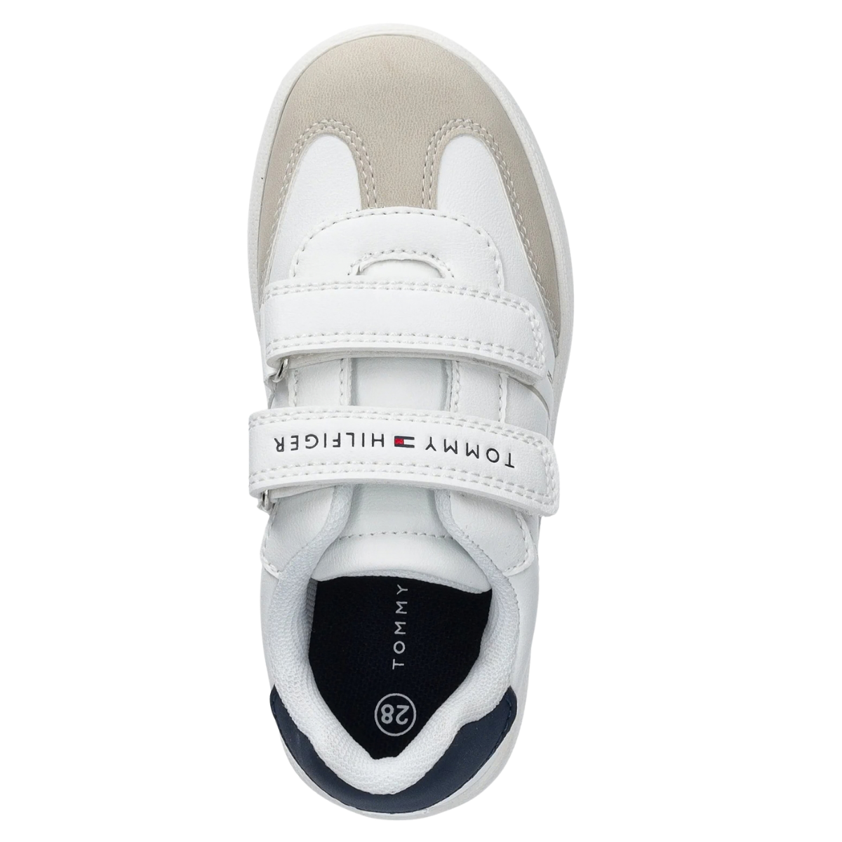 Tommy Hilfiger - White TH Sneakers