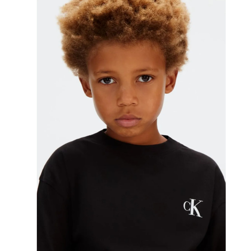 Calvin Klein - Black Bridge Logo Top