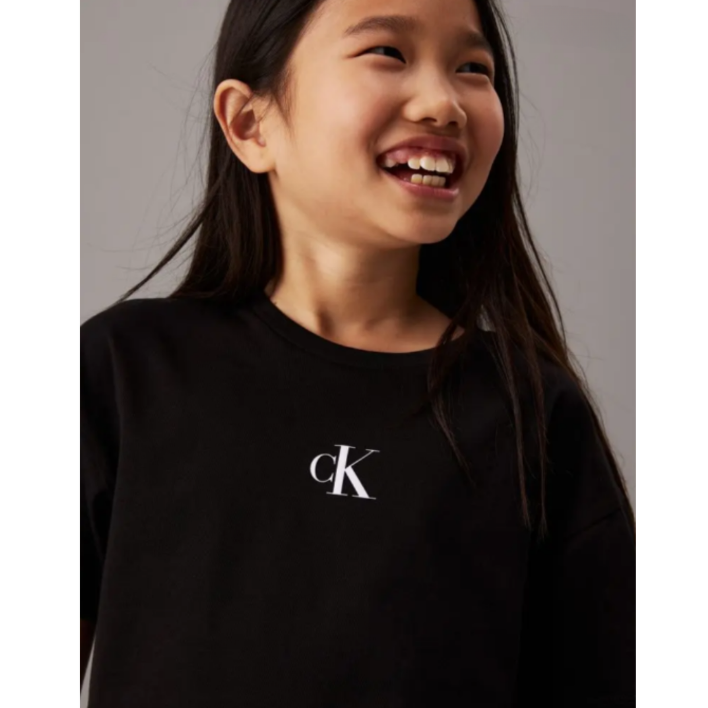 Calvin Klein - Black Logo Baggy Top