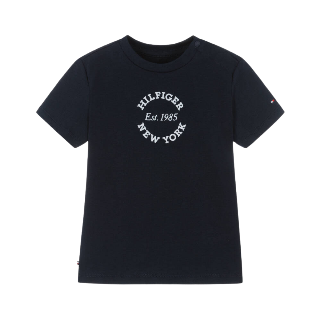 Tommy Hilfiger - Cyclical Navy Logo Top