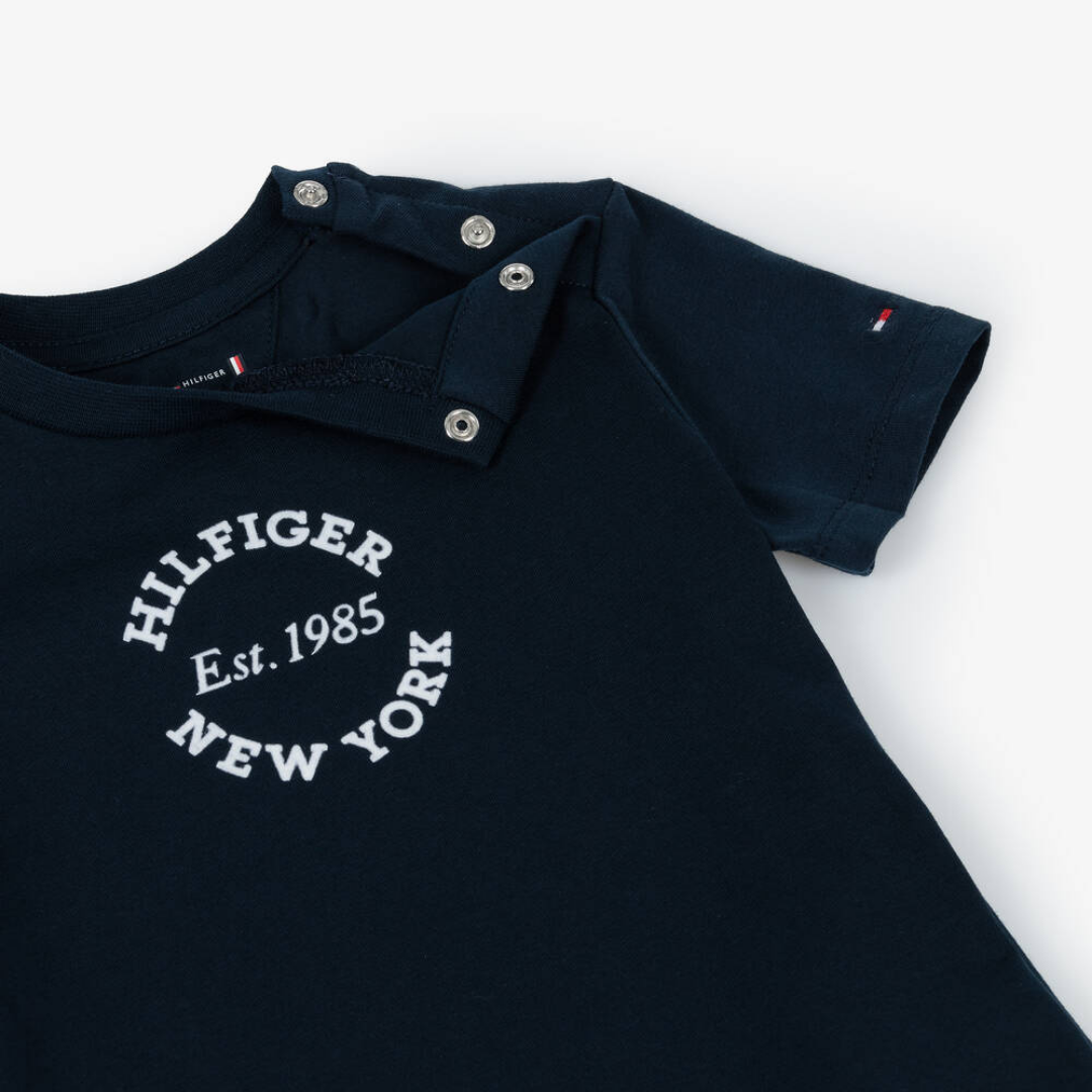 Tommy Hilfiger - Cyclical Navy Logo Top