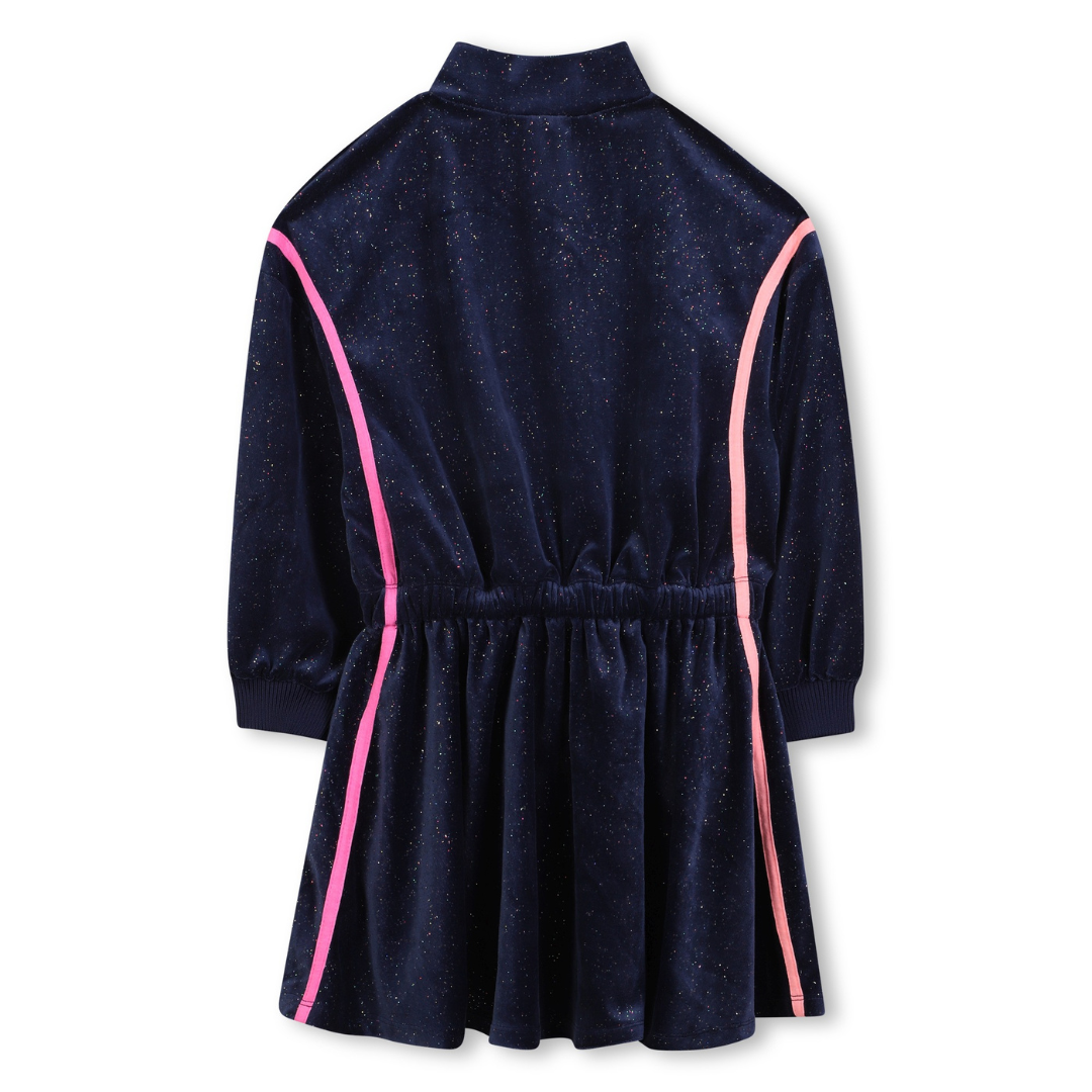 Billieblush - Velvet Blue Navy Dress