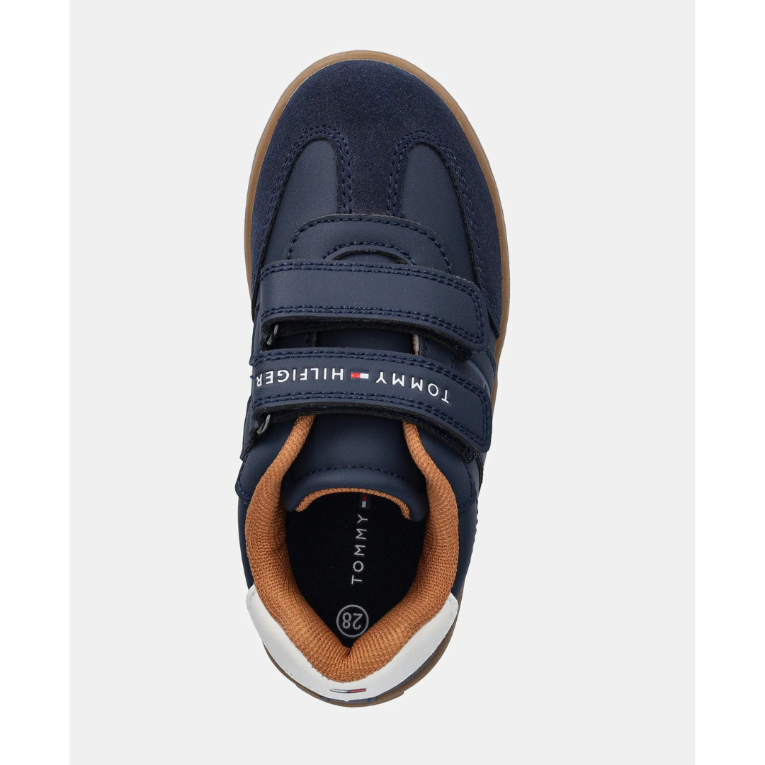 Tommy Hilfiger - Blue Low Cut Velcro Sneaker