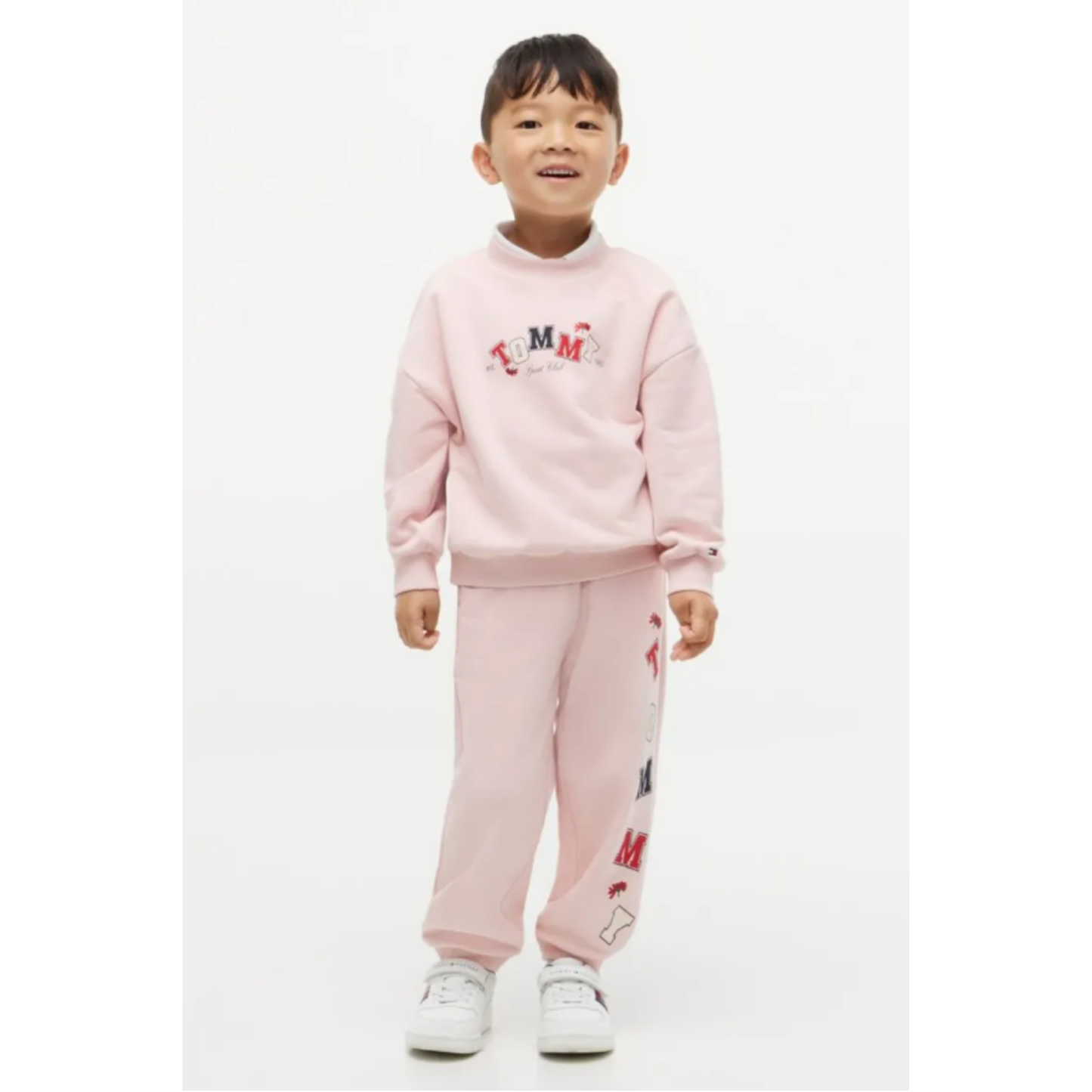 Tommy Hilfiger - Pink Tommy Cotton Sweatshirt