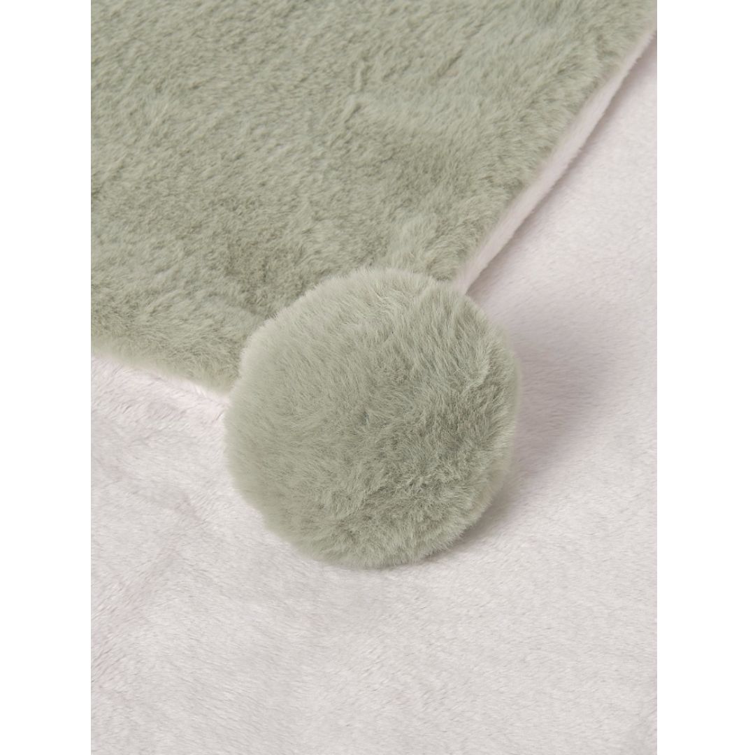 Mayoral - Baby Pom Pom Green Blanket