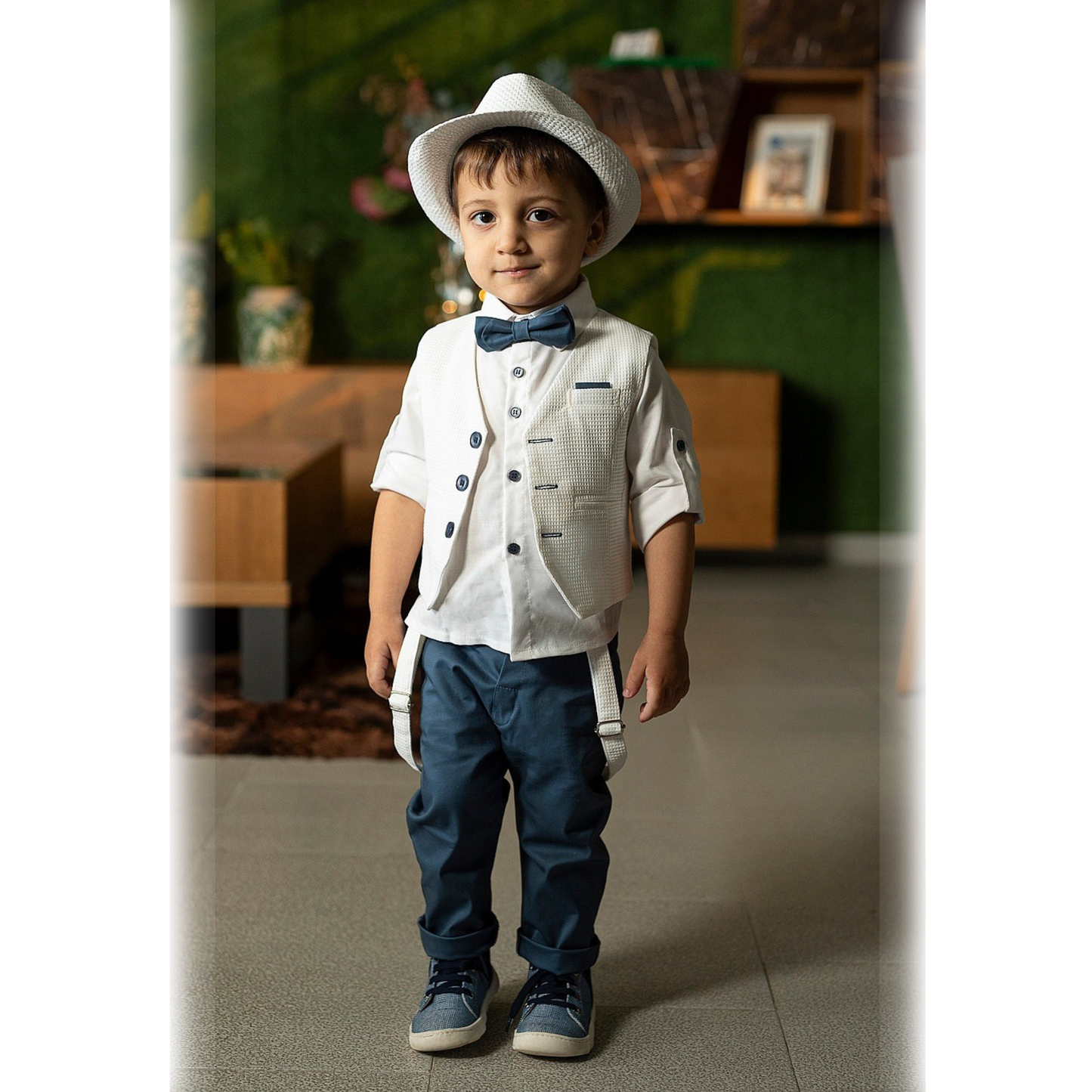 Κουστούμι Βάπτισης - Κωδικός: S26 Lorenzo Cobalt