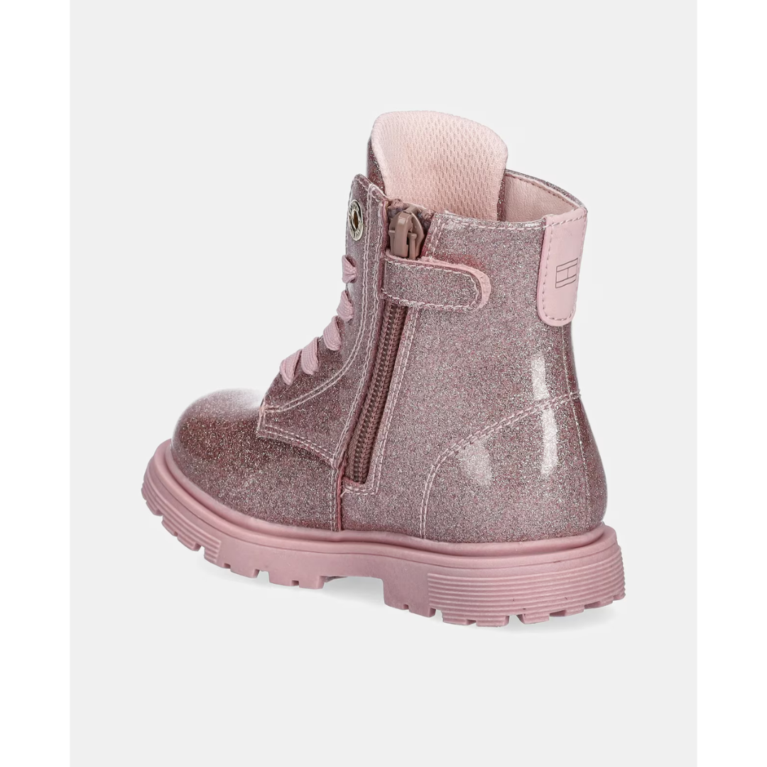 Tommy Hilfiger - Pink Glittered Boots