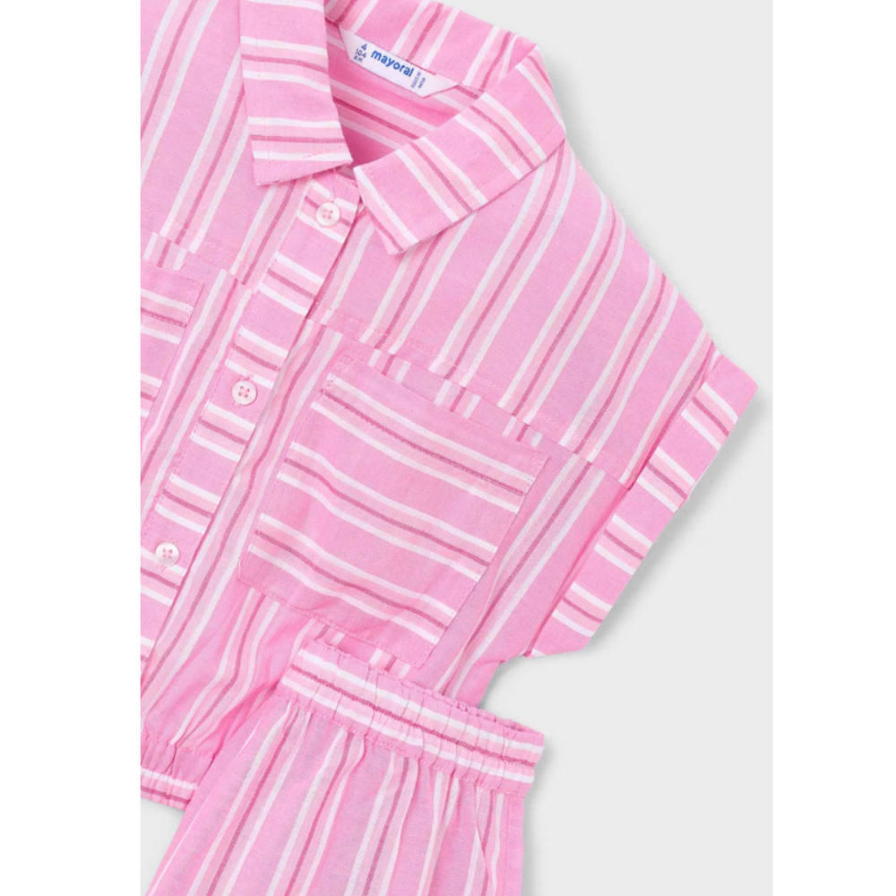Mayoral - Shirt Style Pink Set