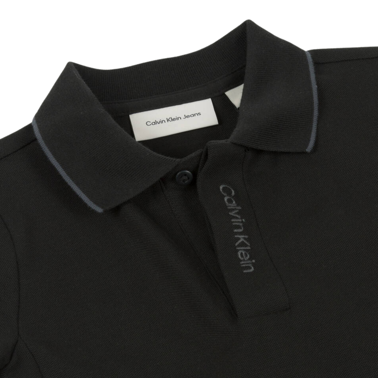 Calvin Klein - Black Classic Polo Blouse