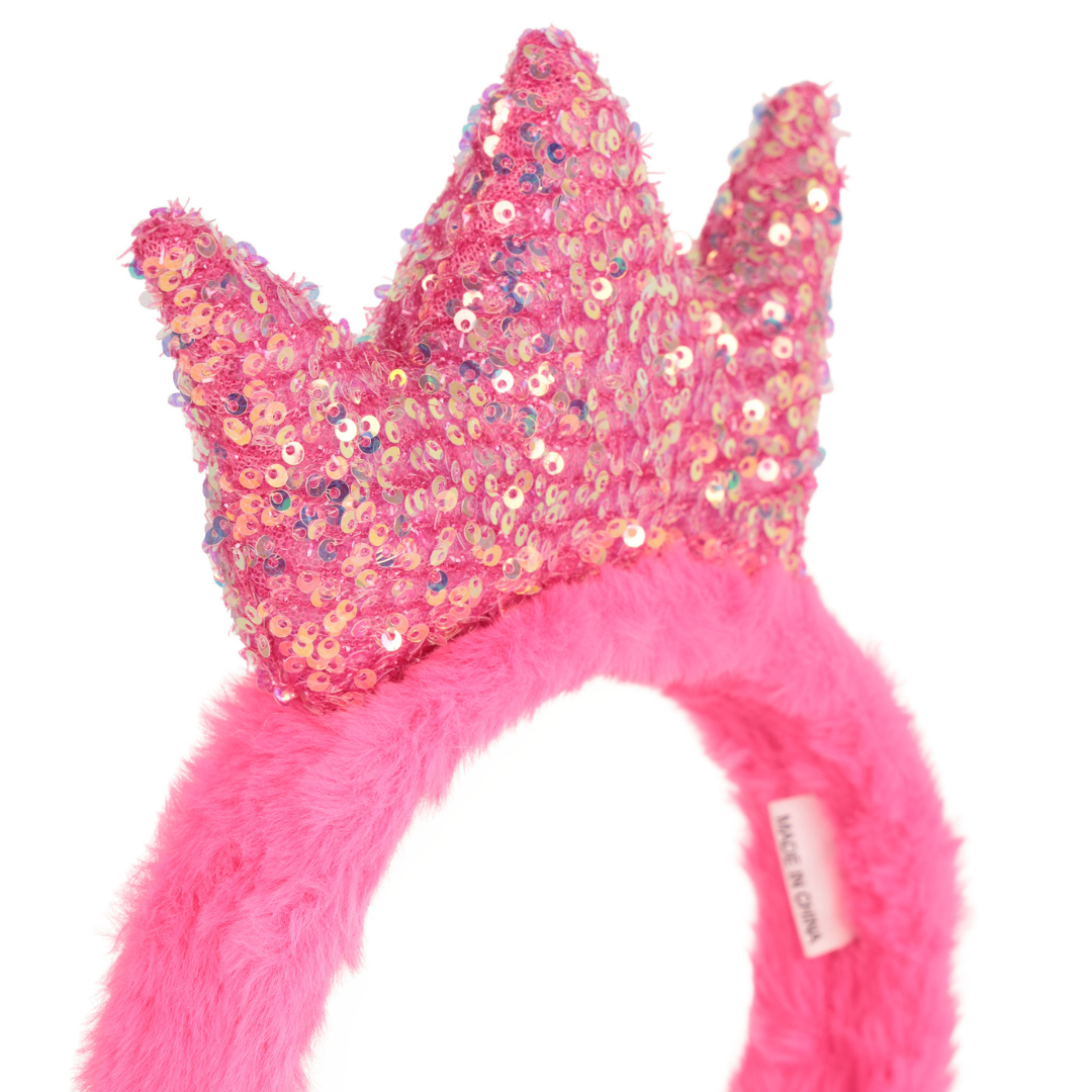 Billieblush - Girls Crown Fuchsia Hat