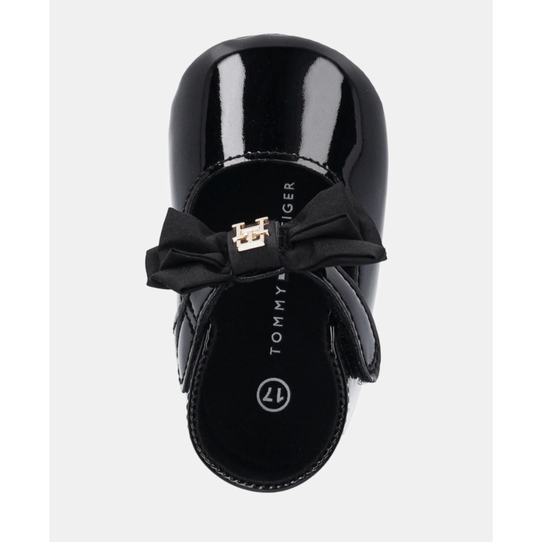 Tommy Hilfiger - Black Soft Ballerinas