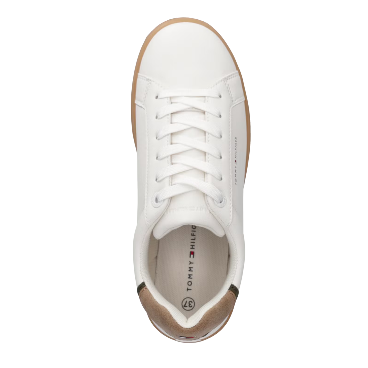 Tommy Hilfiger - White TH Sneakers