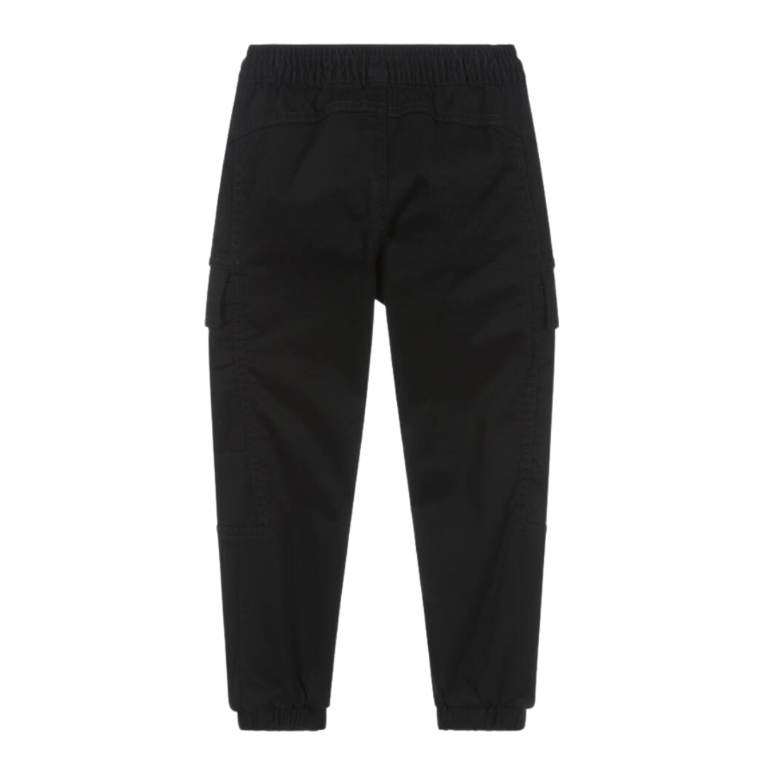 Calvin Klein - Black Logo Cargo Trouser