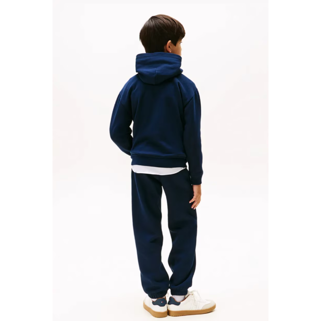 Tommy Hilfiger - Blue Logo Flag Hoodie