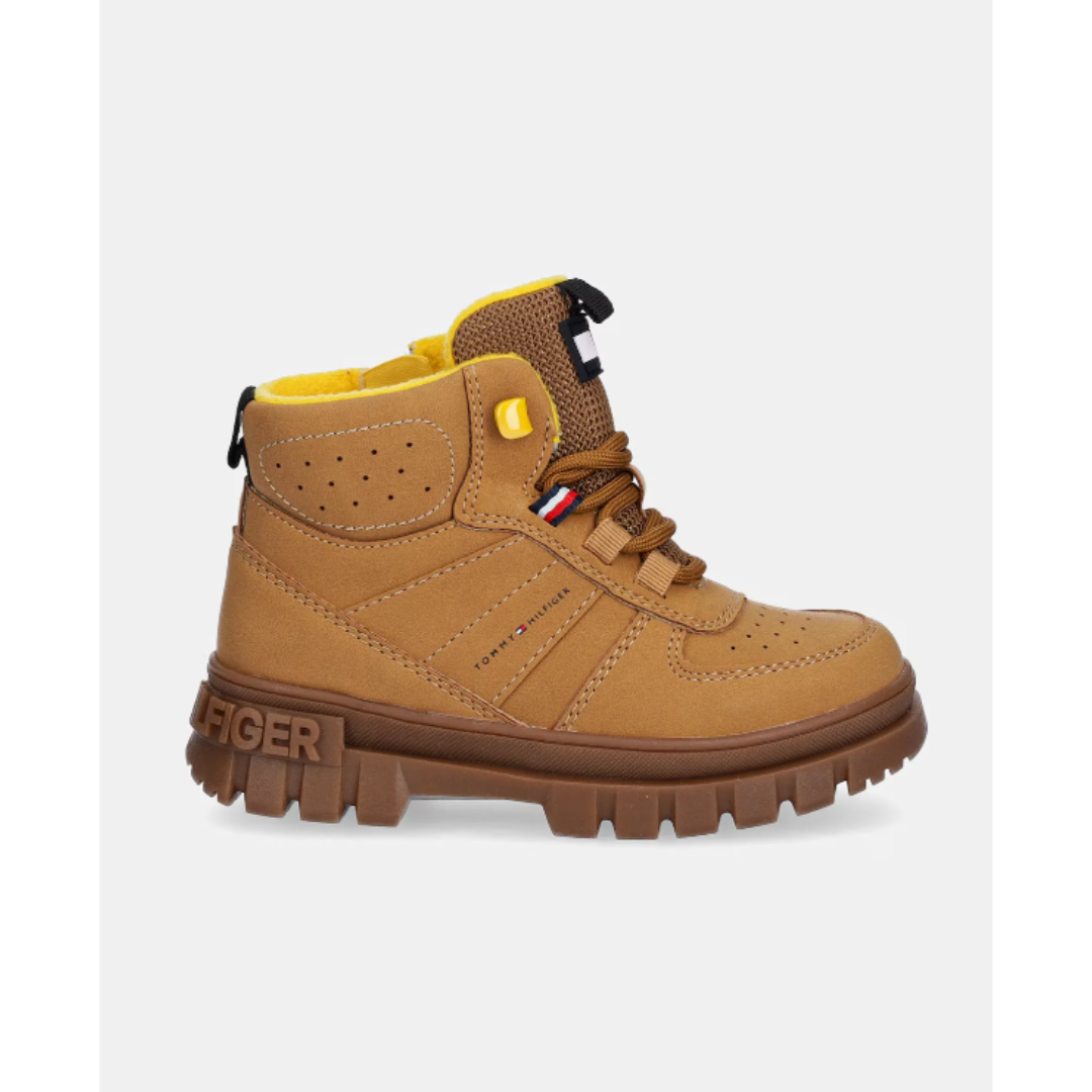 Tommy Hilfiger - Ochre Lace Up Boots