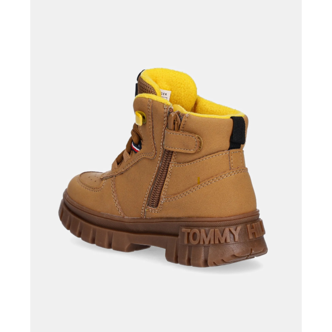 Tommy Hilfiger - Ochre Lace Up Boots