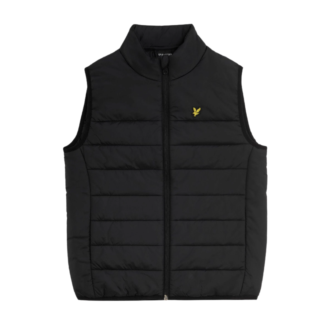 Lyle & Scott - Black Logo Gilet
