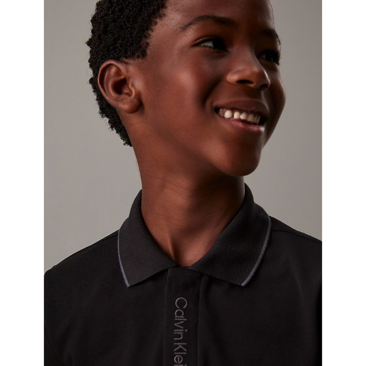 Calvin Klein - Black Classic Polo Blouse