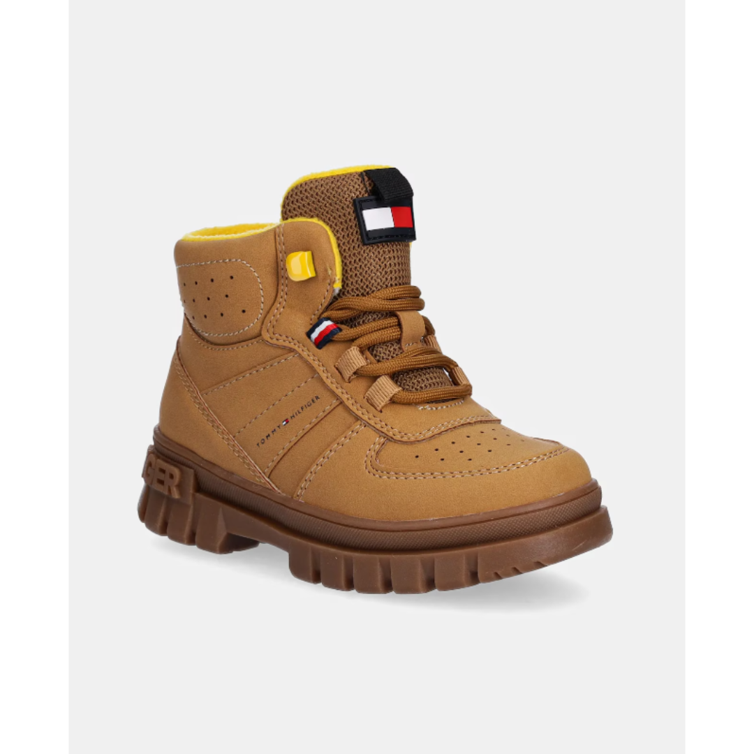 Tommy Hilfiger - Ochre Lace Up Boots