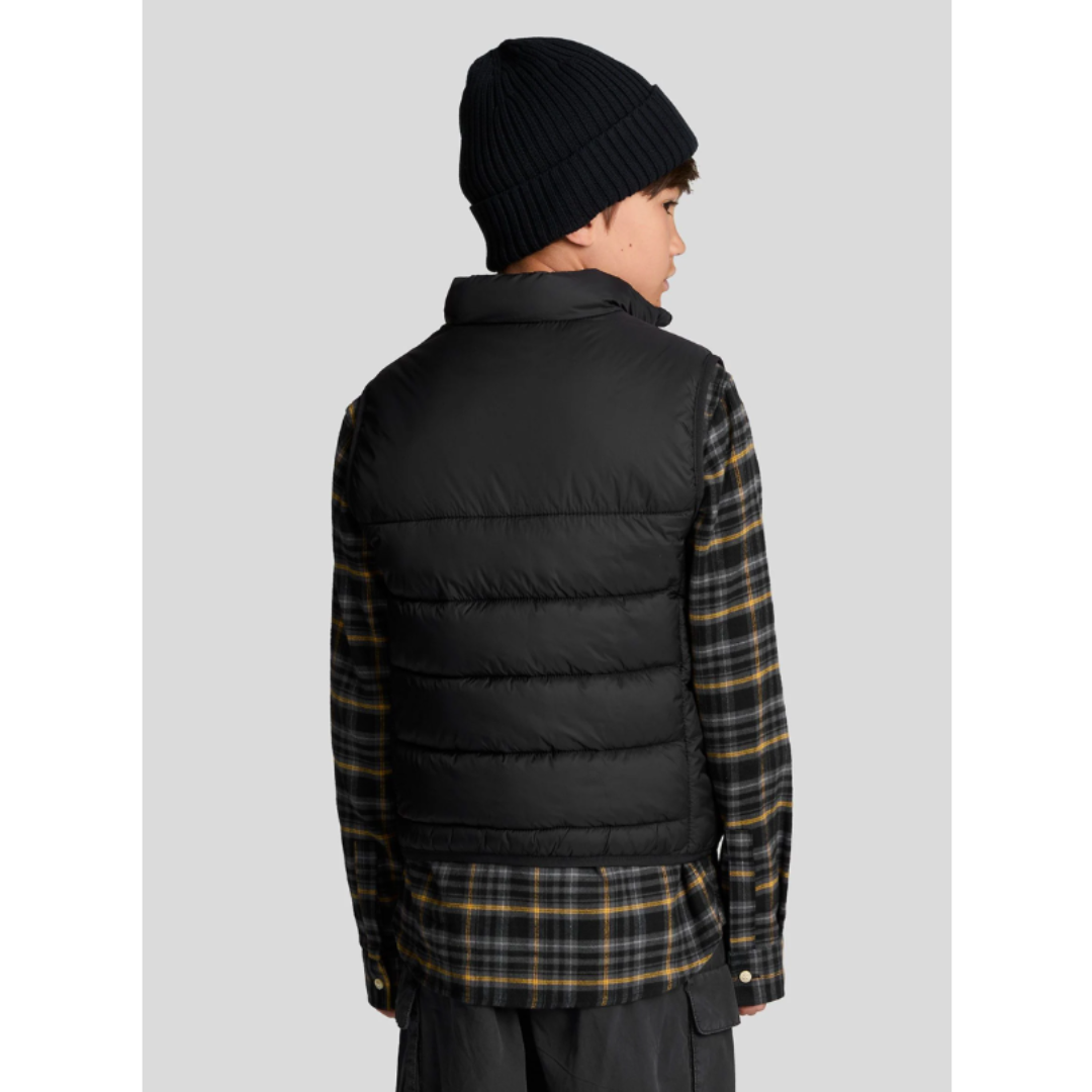 Lyle & Scott - Black Logo Gilet