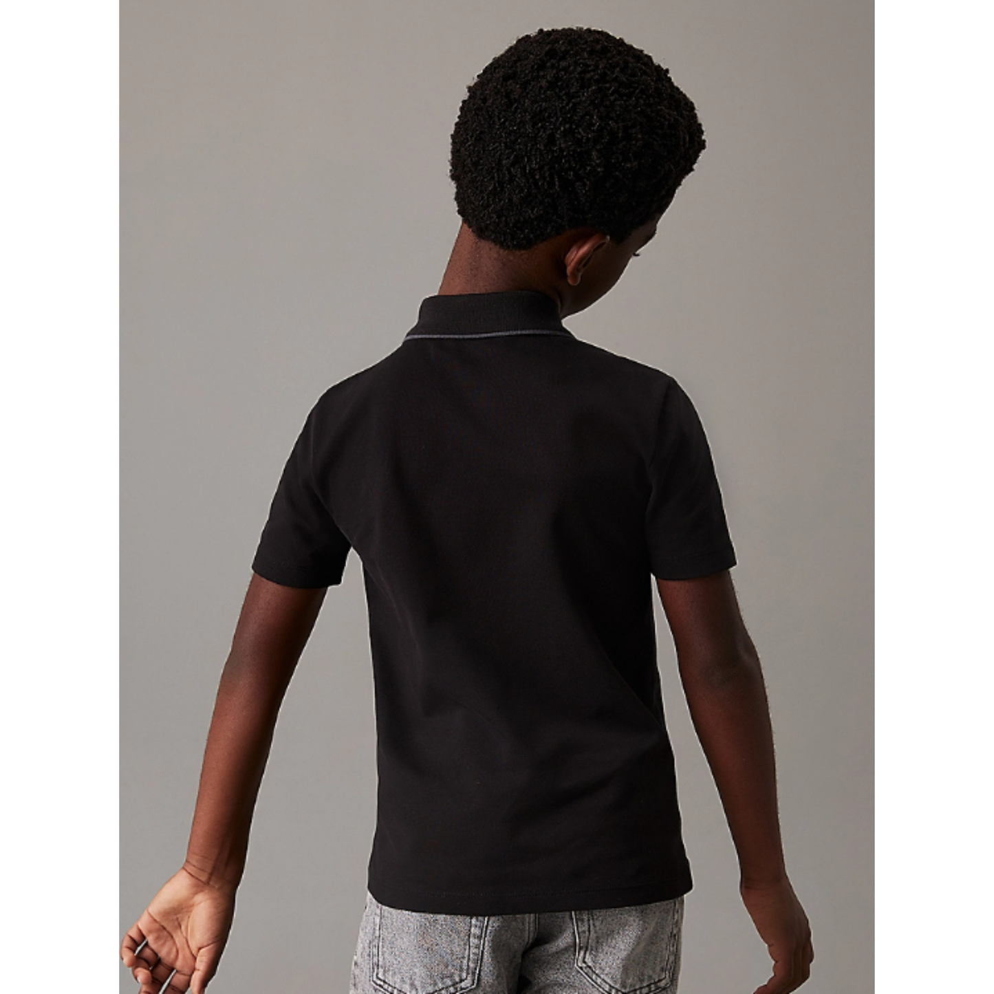 Calvin Klein - Black Classic Polo Blouse