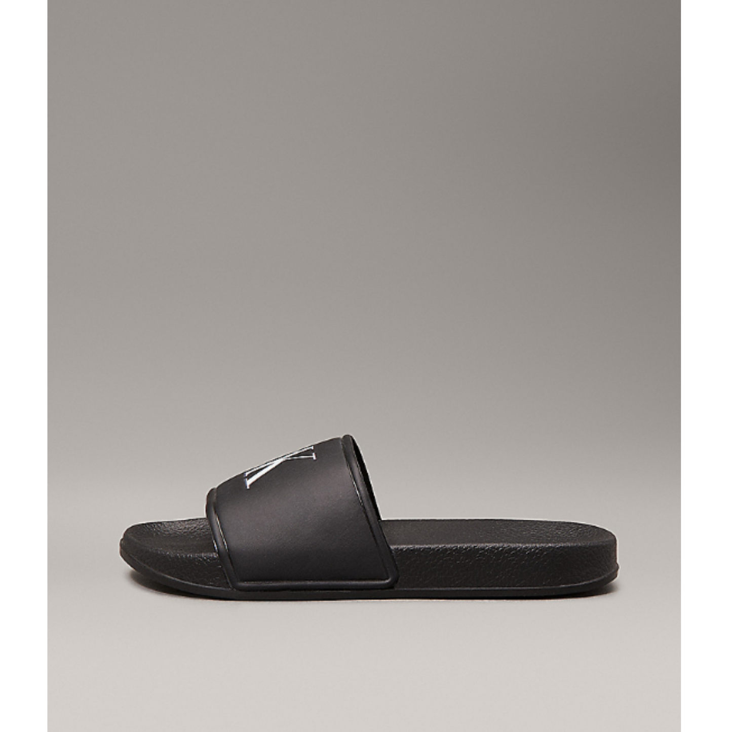 Calvin Klein - Black Logo Foam Slides