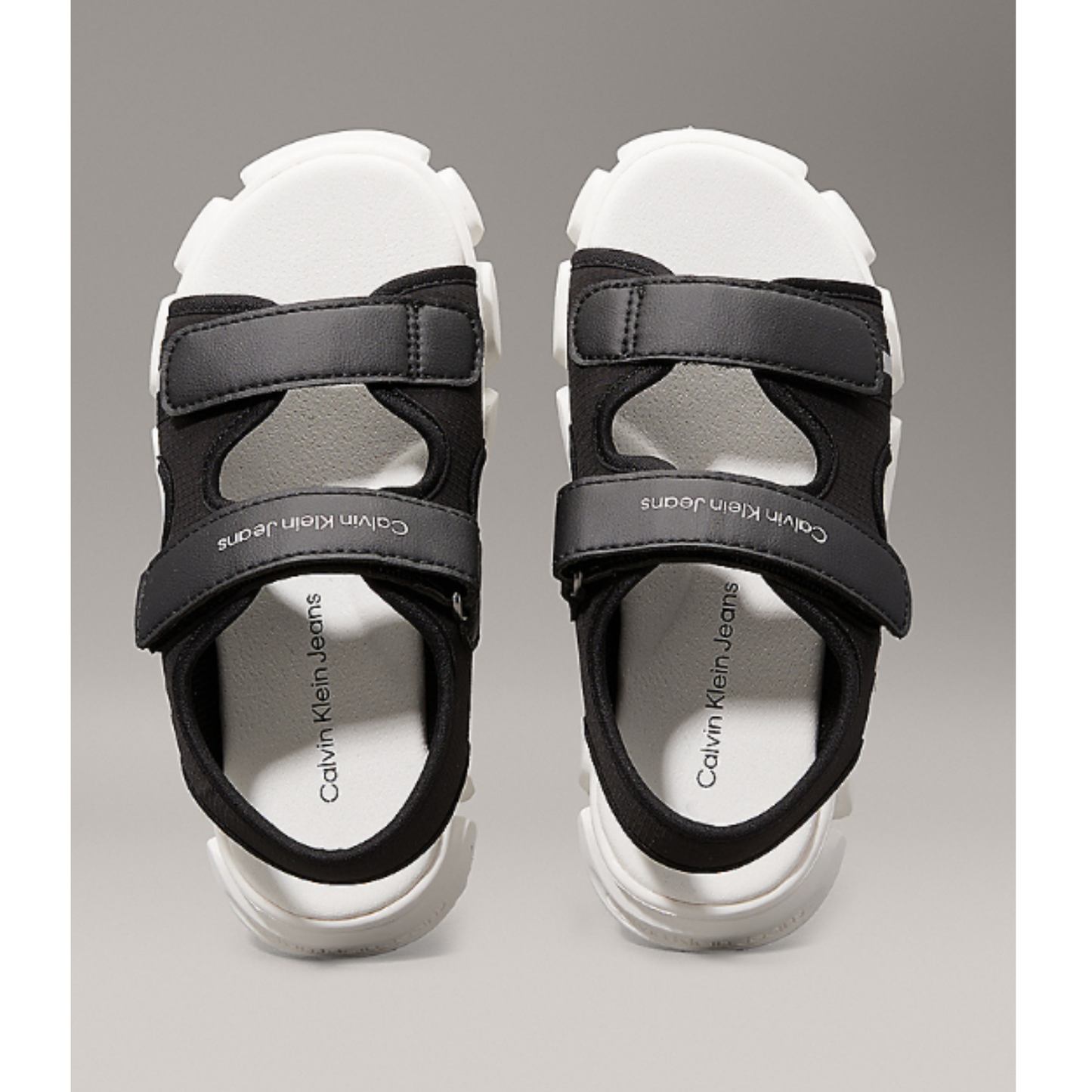 Calvin Klein - Black Logo Unisex Sandals