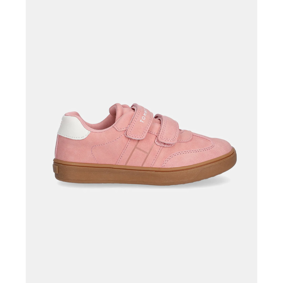 Tommy Hilfiger - Pink Low Cut Velcro Sneaker