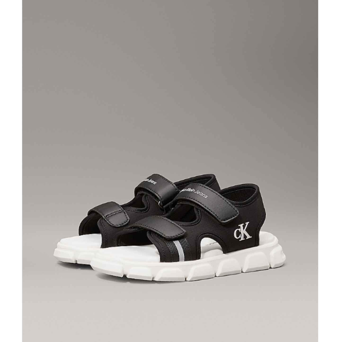 Calvin Klein - Black Logo Unisex Sandals