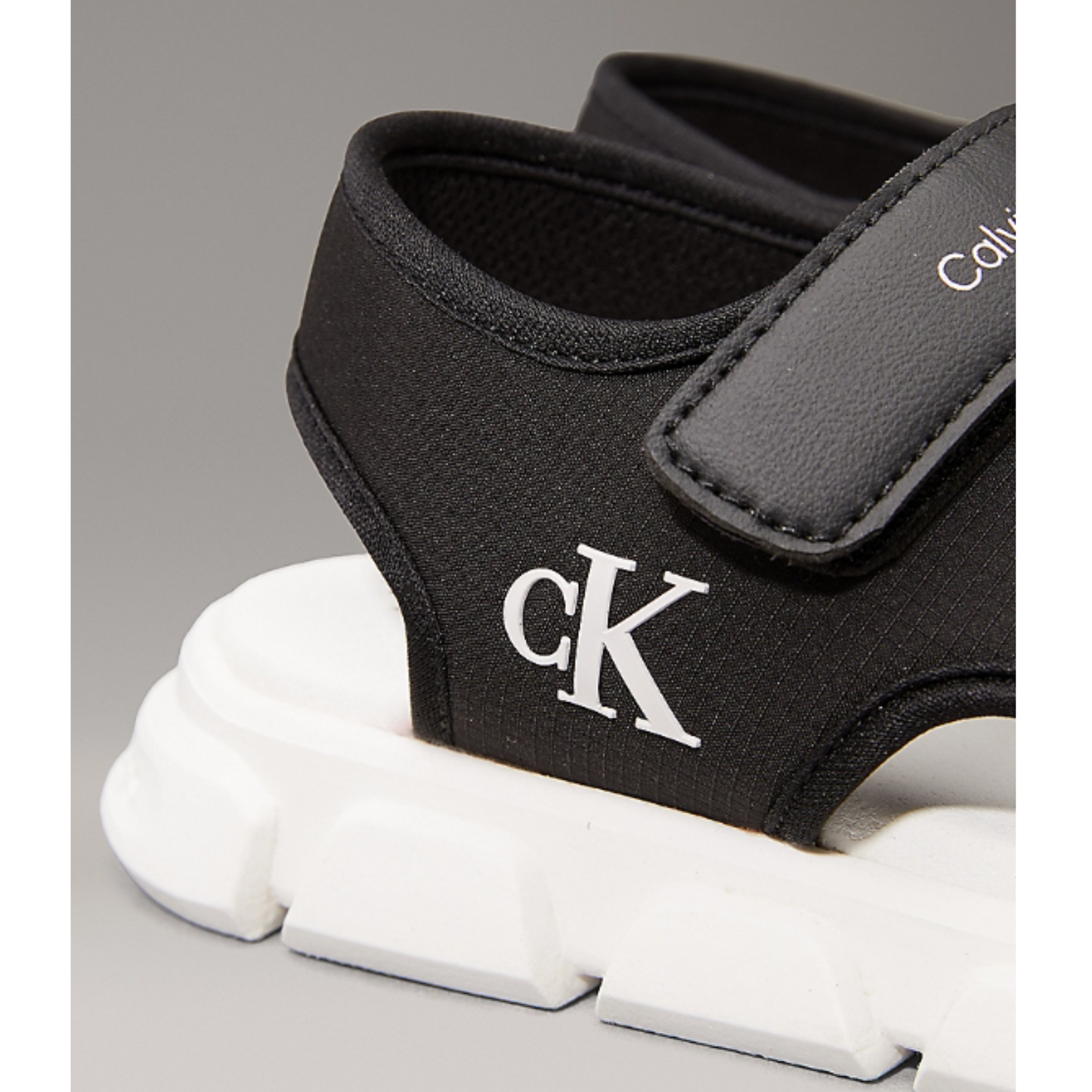 Calvin Klein - Black Logo Unisex Sandals