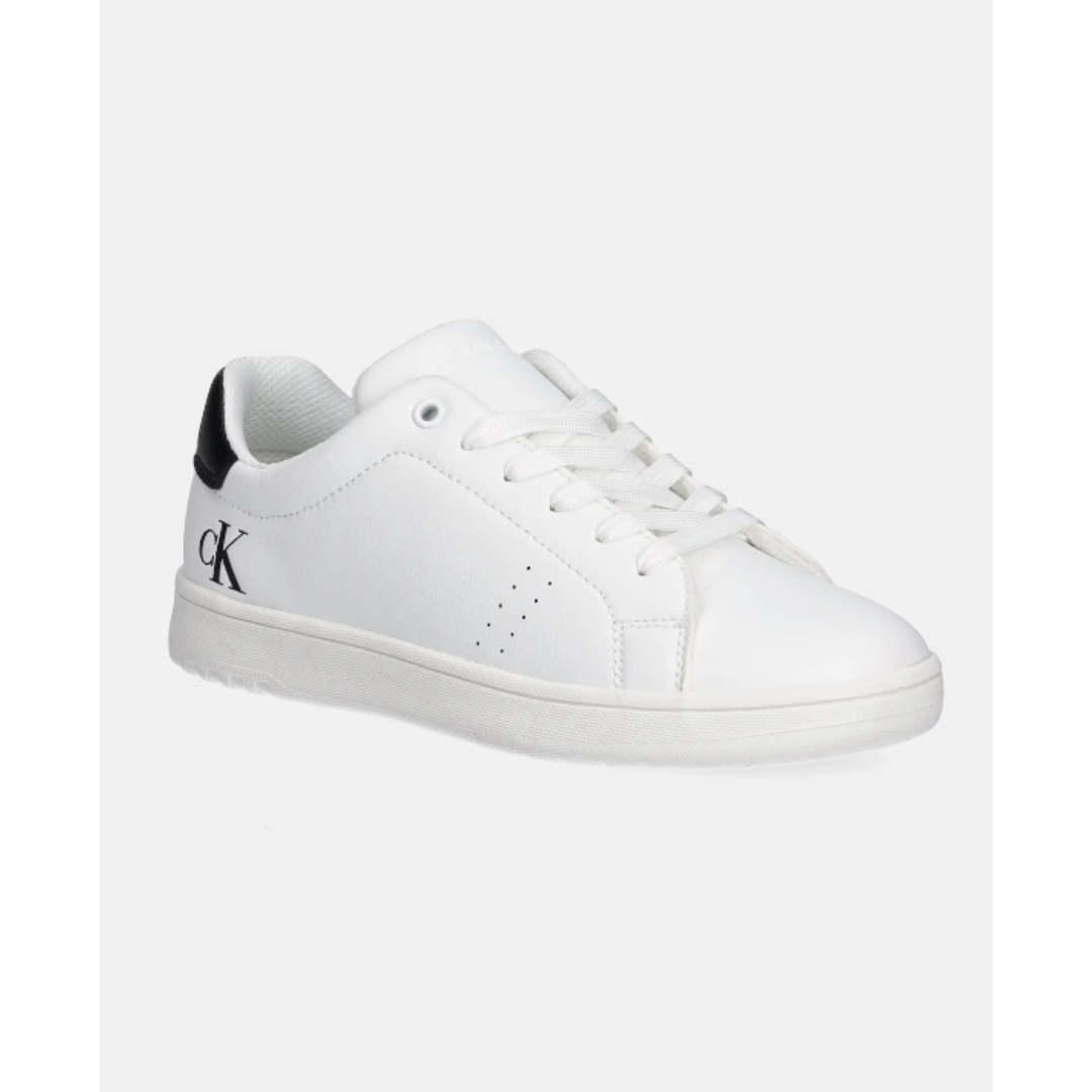 Calvin Klein - White Classic Logo Sneakers