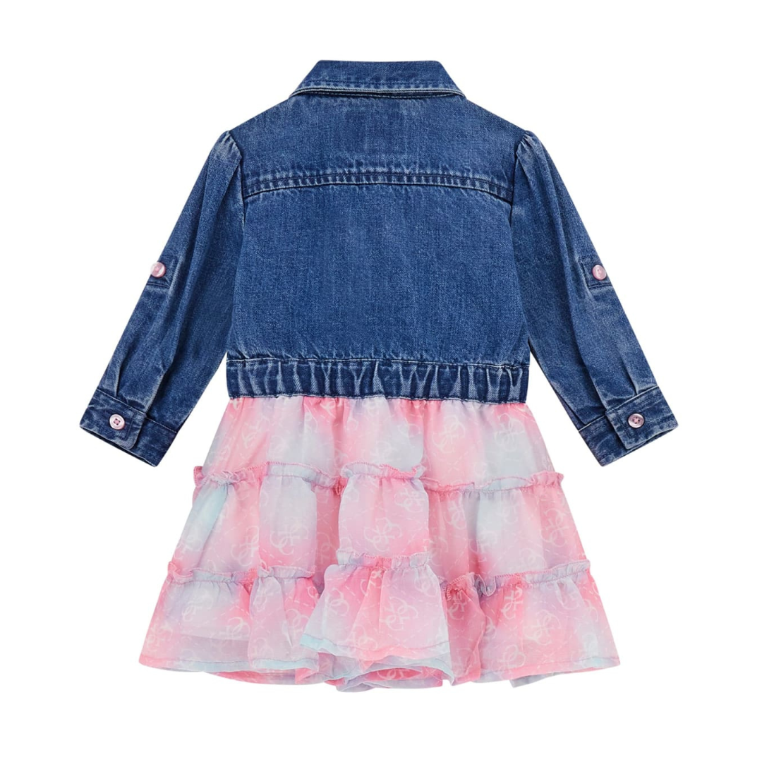 Guess - Half Jeans Rainbow Dress