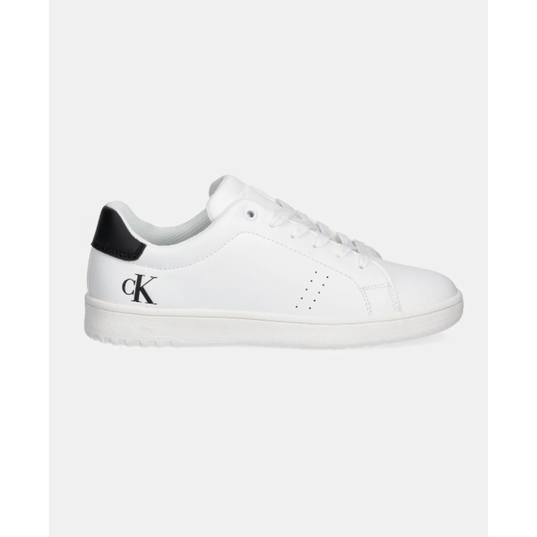Calvin Klein - White Classic Logo Sneakers