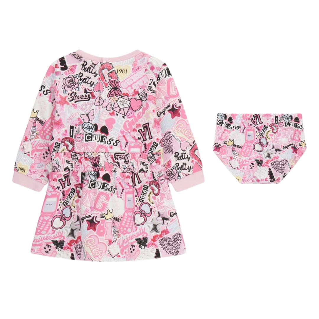 Guess - Pink Prints Dress