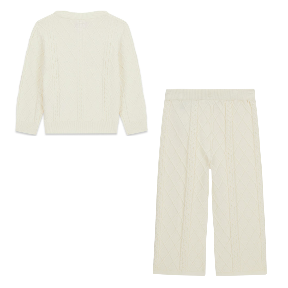 Guess - Ivory Knitted with Heart Set