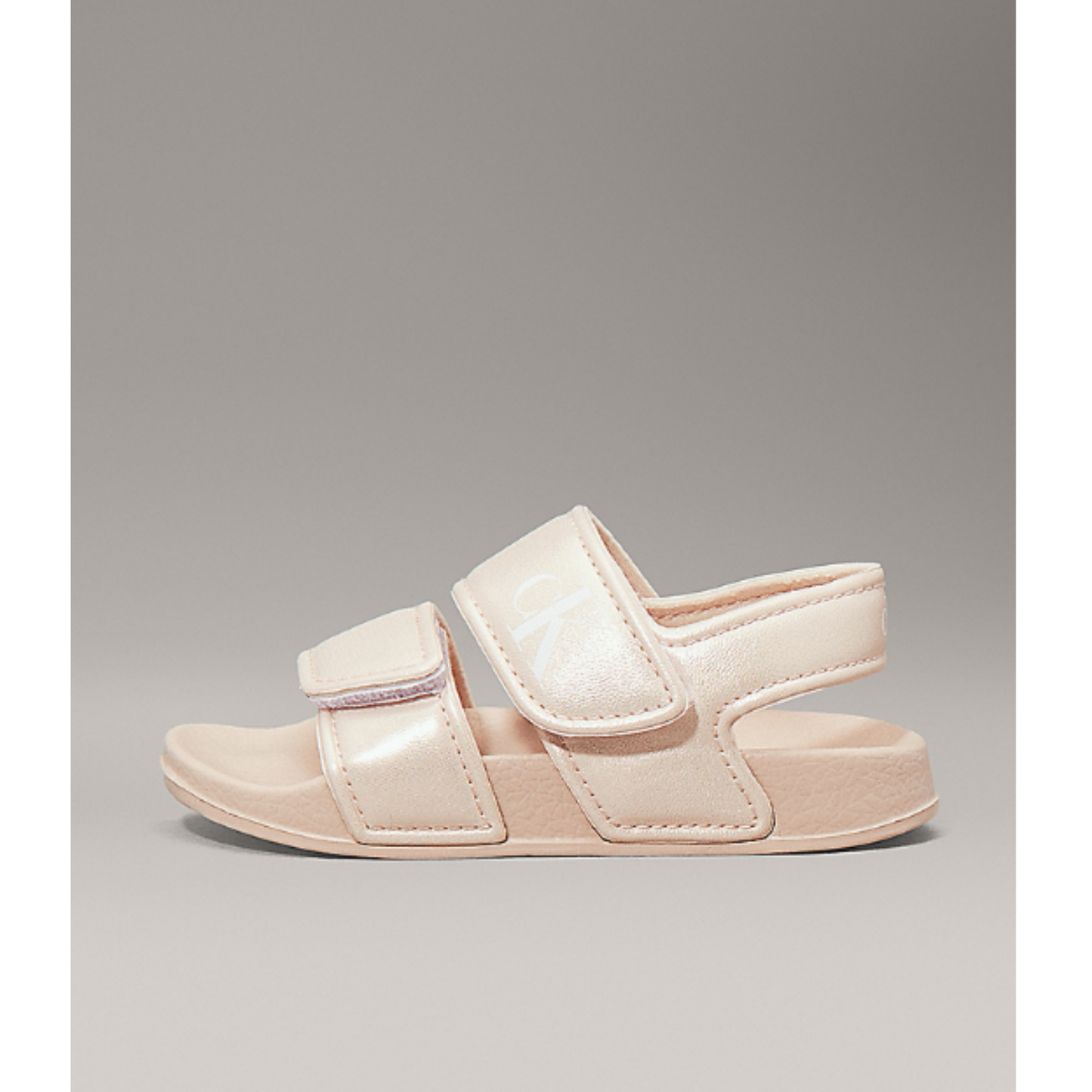 Calvin Klein - Soft Light Peach Logo Sandal