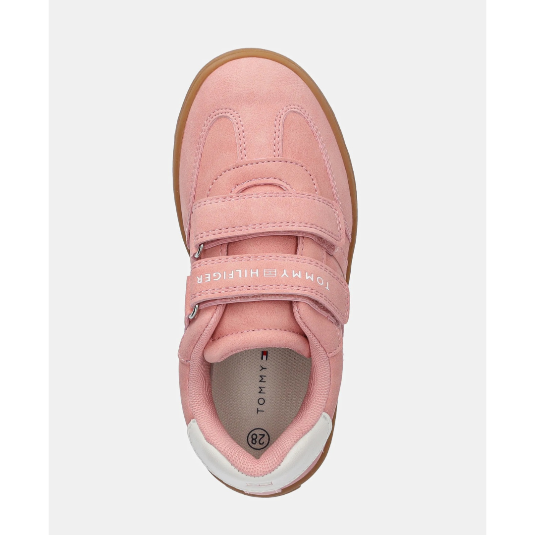 Tommy Hilfiger - Pink Low Cut Velcro Sneaker