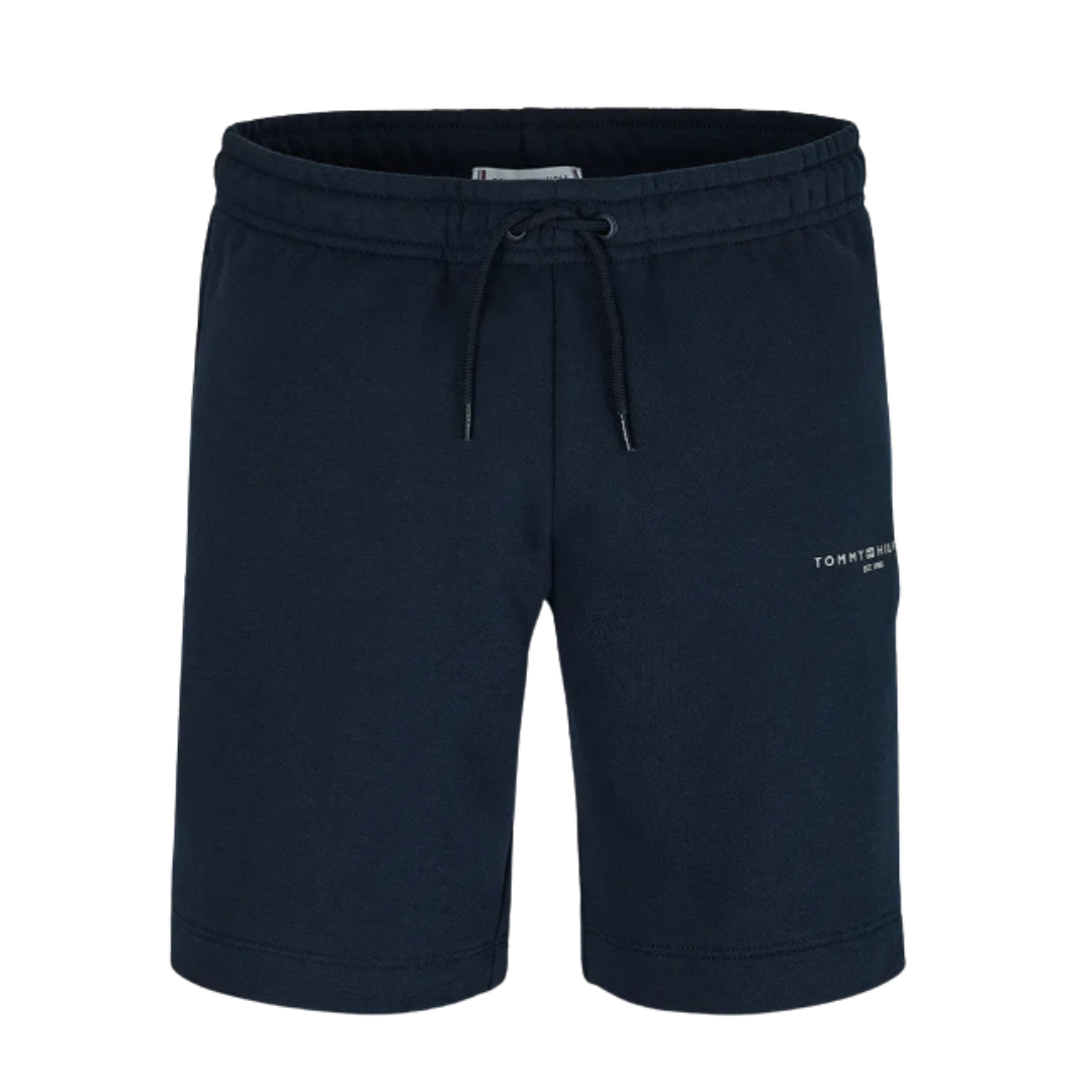 Tommy Hilfiger - Navy Blue Cotton Short