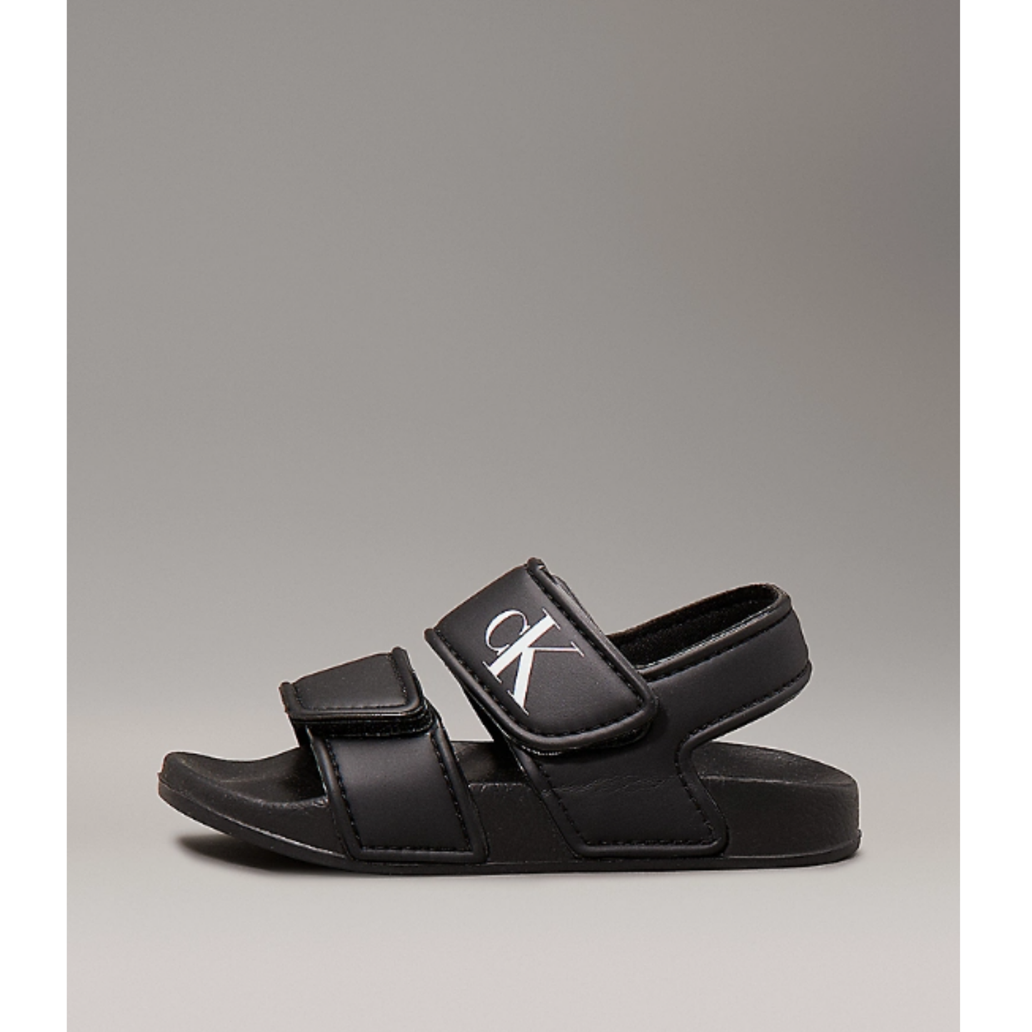 Calvin Klein - Soft Black Logo Sandal
