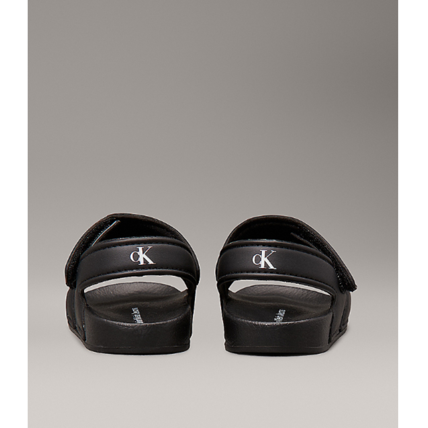 Calvin Klein - Soft Black Logo Sandal