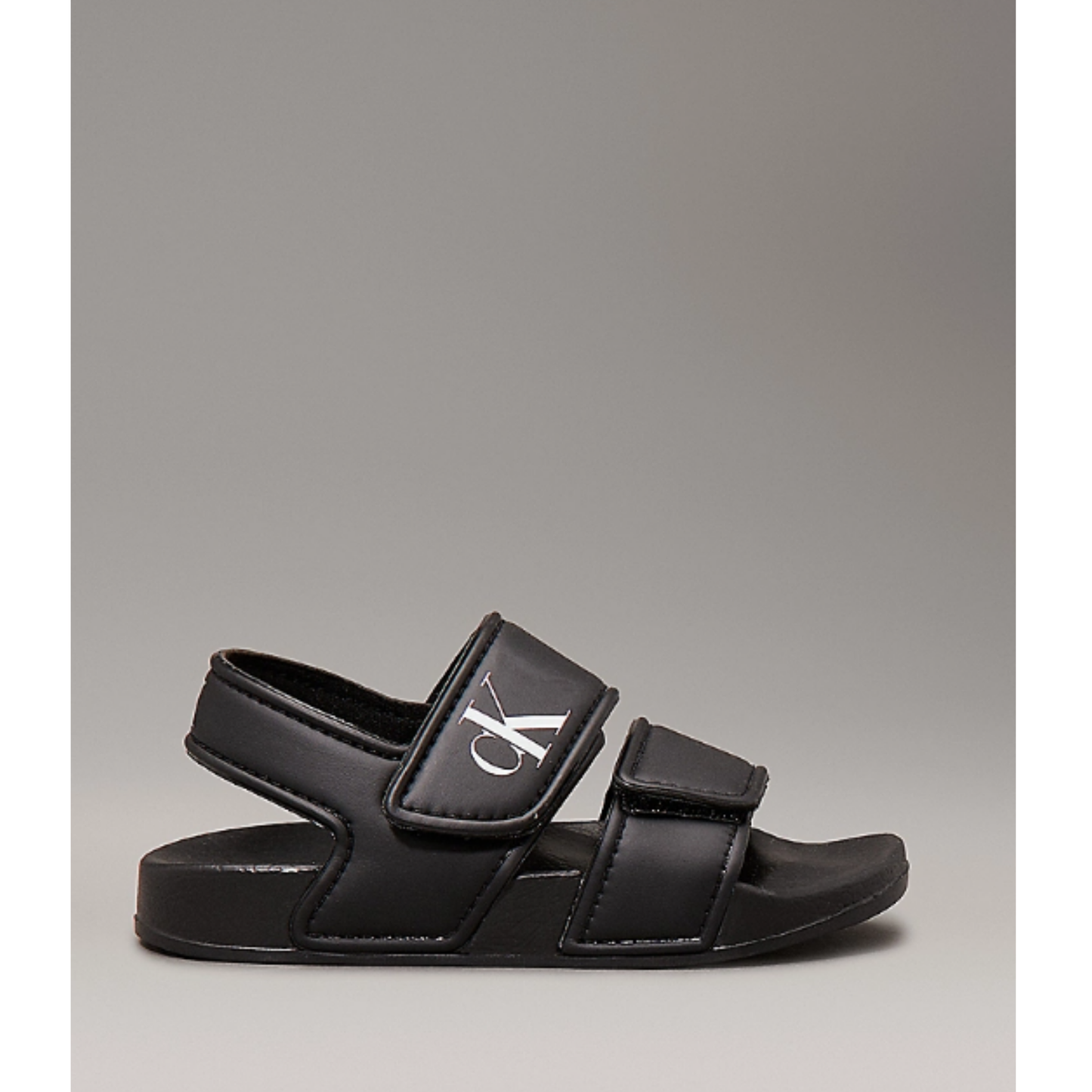 Calvin Klein - Soft Black Logo Sandal
