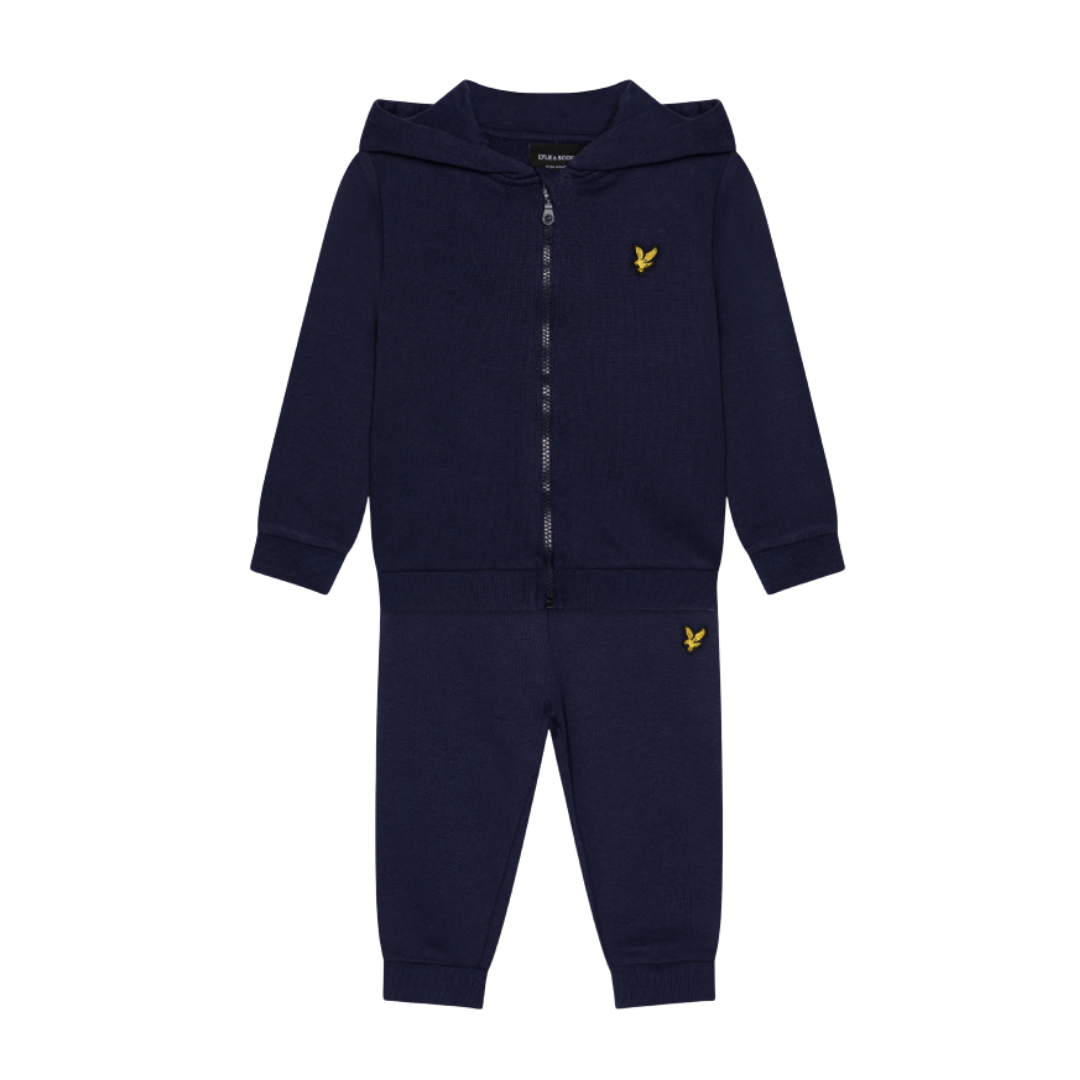 Lyle & Scott - Boys Navy Blue Cotton Set
