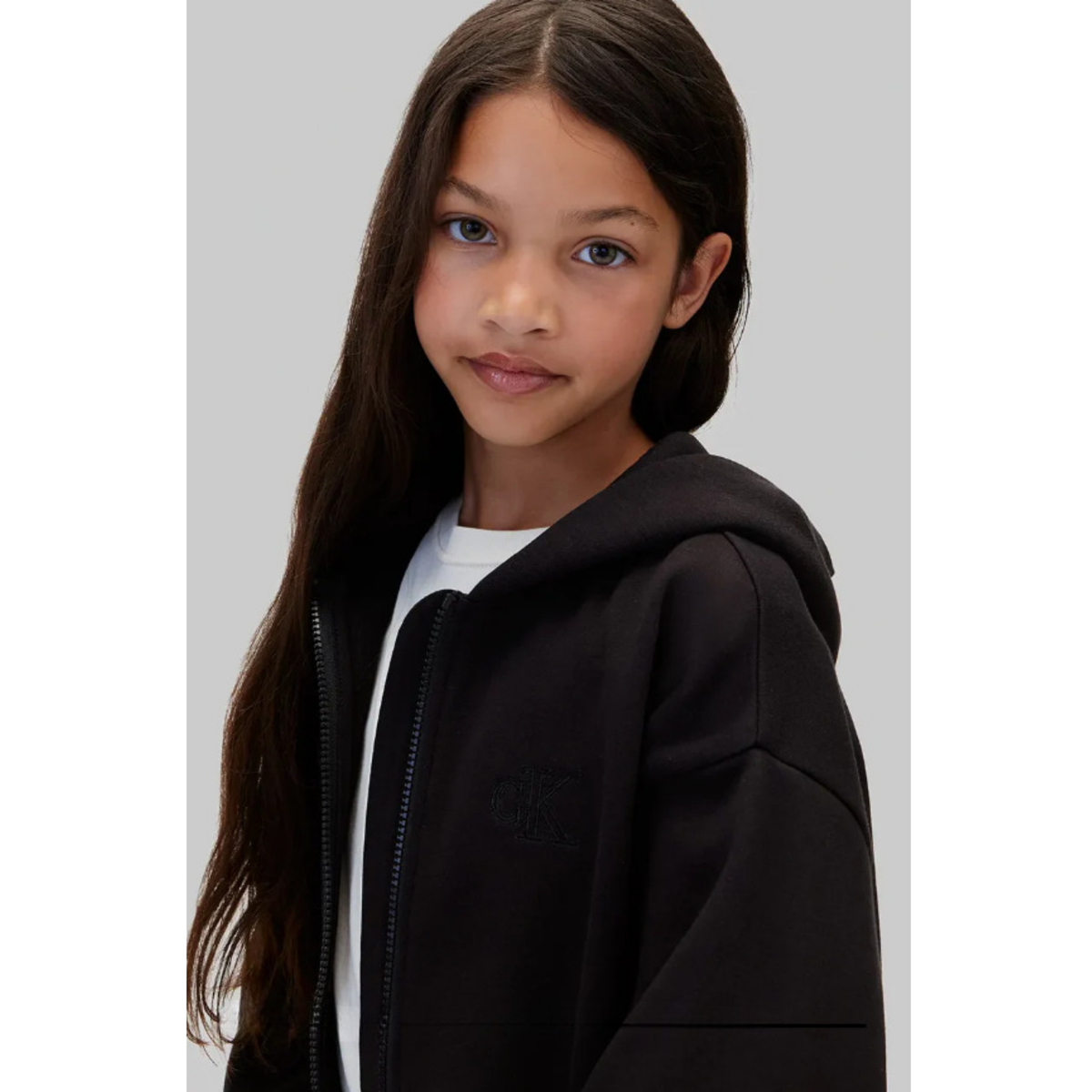 Calvin Klein - Black Girls Cotton Jacket