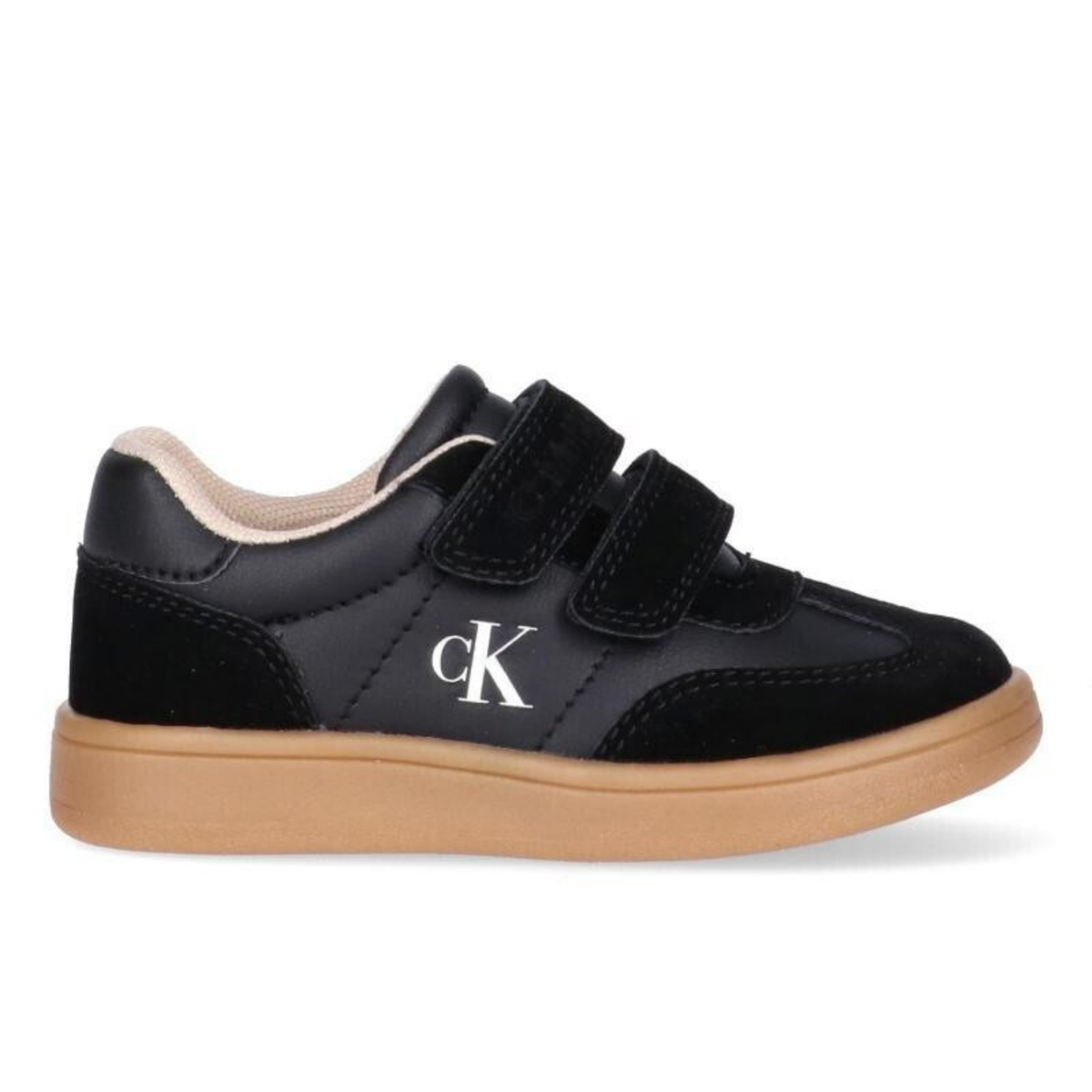 Calvin Klein - Black Low Cut Velcro Sneaker