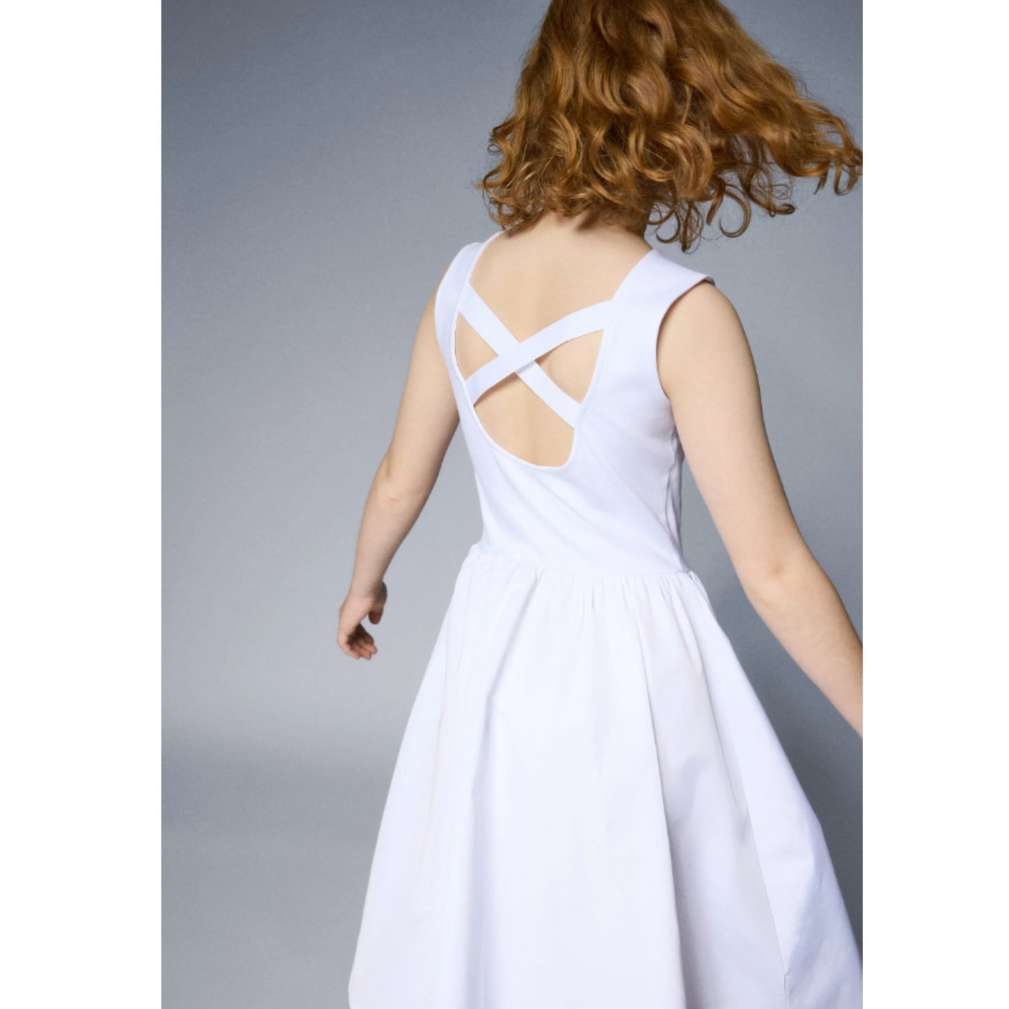 Calvin Klein - White Crossback Dress